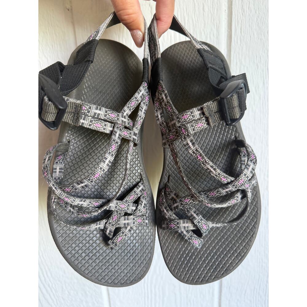 Chaco Z/Cloud X2 Webb Agora Pink Aztec Sandals Size 7 Women's
